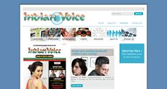 Desktop Screenshot of indianvoice.com.au